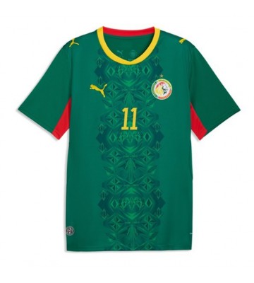 Senegal Nicolas Jackson #11 Udebanetrøje VM 2026 Kortærmet